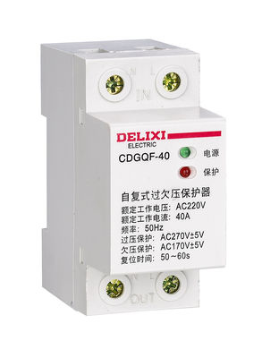 China Uno mismo de CDGQF - sobre/bajo del reset protector 1P+N/3P+N 20/50/80/100A del voltaje proveedor